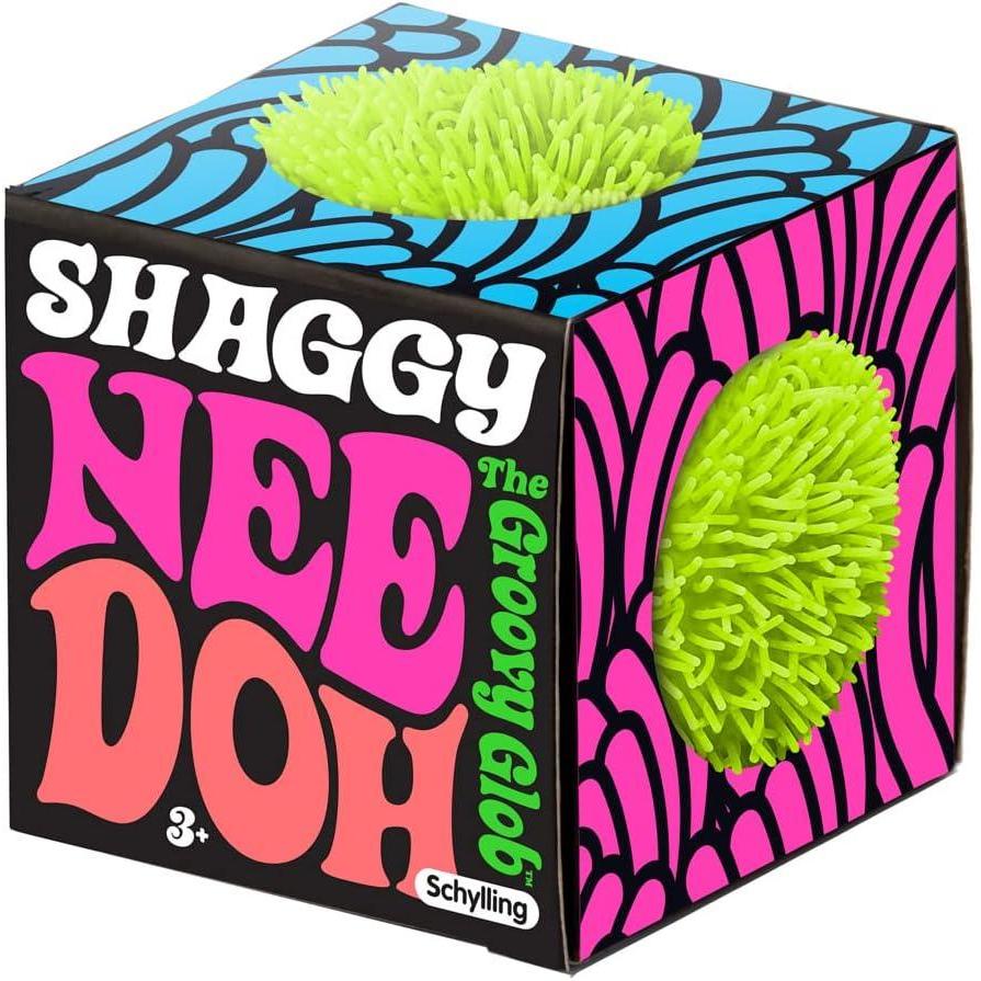 imageSchylling NeeDoh Shaggy  Sensory Squeeze Toy  Satisfying Dough Filling  25quot Wide  Color May Vary Pack of 1