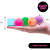 NeeDoh Teenie 10-Pack – 5 Styles of Teenie Squishies- Nice Ice Baby, Original, Swirl, Ripples, Glow – Ages 3 and Up – 10 Teenies Per Pack