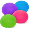 Schylling Brand Original Super Nee Doh Stress Ball Fidget Toy – Huge 4.5″ in Diameter – Jumbo Squishy Squeezy Fun – Colors Assorted – Ages 3+