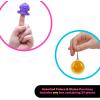 Schylling NeeDoh Advent Calendar – 24 Days of Sensory Surprises – Squishy Toys with Fun Shapes and Textures – Ages 3 and Up – Color May Vary; 24 NeeDoh Toys in One Calendar