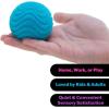 Schylling NeeDoh Fuzz Ball – Sensory Toy with a Velvet Texture and Soft Cloud Squish – Wavy Pattern You Can See and Feel – Ages 3 and Up – Color May Vary; One Per Pack (Wonder Waves)(Wonder Waves)