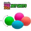 Schylling NeeDoh Hot Shot Teenie Needoh 4 Pack – Sensory Squeeze Toy – 1.5″ in Diameter – Colors May Vary