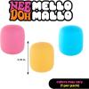 Schylling NeeDoh Mello Mallo – Sensory Toy with a Satisfying Dough Filling – Changes Color in The Sun – Ages 3 and Up – Color May Vary; One Per Pack