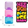 Schylling NeeDoh Nice Ice Baby 4 Pack – Sensory Squeeze Toy – 1.5″ in Diameter – Colors May Vary