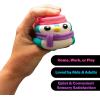 Schylling NeeDoh Polar Glow Penguin – Sensory Squeeze Toy – Assorted Colors Glow in The Dark – Ages 3+ (Pack of 1)