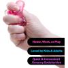 Schylling Needoh Teenie Sparkle Hearts – Sensory Squeeze Toy – Colors May Vary