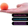 Schylling Teenie NeeDoh Fuzz Ball – Mini Sensory Toy with a Velvet Texture and Soft Cloud Squish – Ages 3 and Up – Color May Vary; Three Fuzz Balls Per Pack