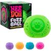 Schylling NeeDoh Fuzz Ball – Sensory Toy with a Velvet Texture and Soft Cloud Squish – Wavy Pattern You Can See and Feel – Ages 3 and Up – Color May Vary; One Per Pack (Wonder Waves)(Flower Power)