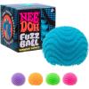 Schylling NeeDoh Fuzz Ball – Sensory Toy with a Velvet Texture and Soft Cloud Squish – Wavy Pattern You Can See and Feel – Ages 3 and Up – Color May Vary; One Per Pack (Wonder Waves)(Wonder Waves)