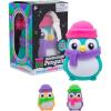 Schylling NeeDoh Polar Glow Penguin – Sensory Squeeze Toy – Assorted Colors Glow in The Dark – Ages 3+ (Pack of 1)
