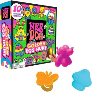 Schylling Needoh Golden Egg Hunt – Sensory Squeeze Toy – Colors May Vary
