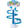 ARSUK Penguin Race Game Toy Playful Musical Roller Coaster Track Playset with Music & LED Flashing Lights On/Off Button for Toddlers and Kids Gift