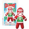 Schylling Santa Globby – Sensory Toy with a Tough Squish – Get a Grip with a Santa-Themed Squeeze – Ages 3 and Up – One Santa
