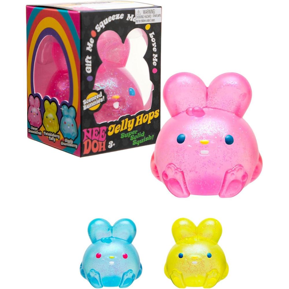 imageSchylling Needoh Jelly Hops Sensory Squeeze Toy Colors May Vary