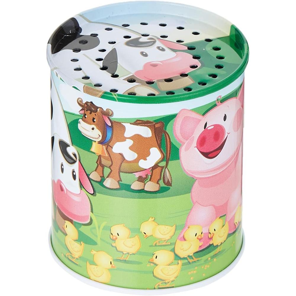 imageTobar Schylling Animal Sound Maker Tin Sold Individually  Styles Vary