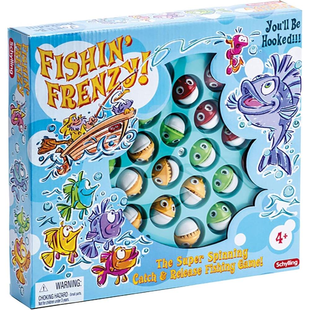 imageSchylling Fishing Frenzy Action Game Blue Large