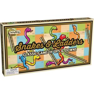 Schylling-Snakes & Ladder Game-(Age 3+)- (SLG)