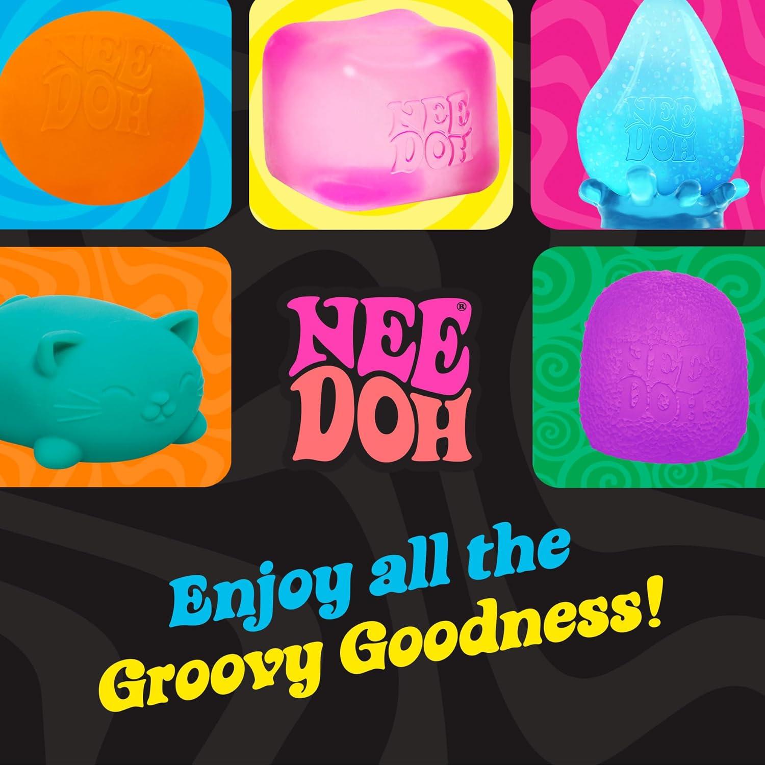 image:imageSchylling NeeDoh Ramen Noodlies Sensory Squeeze Toy Contains 5 Noodle Clumps 85 Long Multicolored Pack of 1