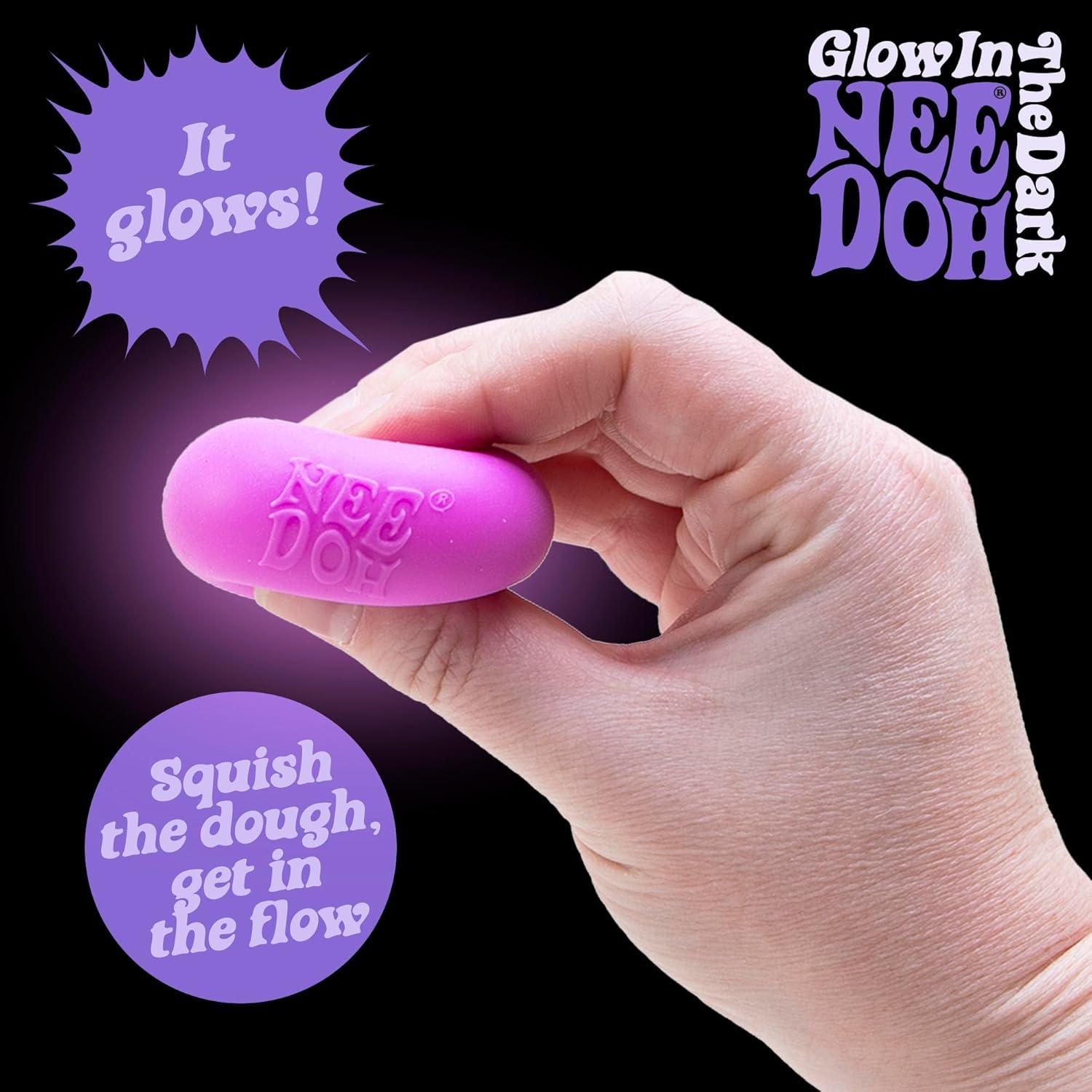 image:imageSchylling NeeDoh Teenie Single Sensory Squeeze Toy Mini Groovy Glob 125 Wide Color May Vary Pack of 1
