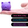 Schylling NeeDoh Cool Kitten Teenie Needoh 4 Pack – Sensory Squeeze Toy – 1.5″ in Diameter – Colors May Vary