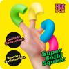 Schylling NeeDoh Mac ‘N’ Squeeze – Sensory Squeeze Toy – Contains 4 Squishy Noodles – 3″ Wide – Color May Vary (Pack of 1)