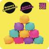 Schylling NeeDoh Teenie Cool Cat – Sensory Squeeze Toy – Contains 3 Mini Groovy Globs – 1.5″ Wide – Color May Vary (Pack of 1)