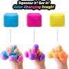 Schylling Needoh Color Change Cube – Sensory Squeeze Toy – Colors May Vary