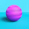 Schylling: Ripples Super NeeDoh – Surprise Style! (1) 4.25″ Toy in Assorted Neon Colors & Textures, Doh-Filled, Stress Reliever, Squish-Squeeze-Pull
