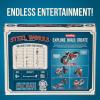 Schylling Steel Works 5 Model Construction Building Kit(200 Piece)