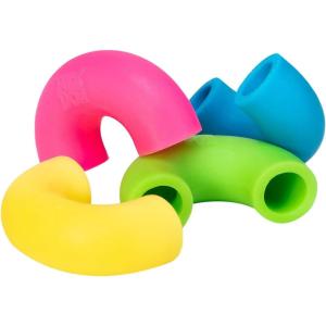 Schylling NeeDoh Mac ‘N’ Squeeze – Sensory Squeeze Toy – Contains 4 Squishy Noodles – 3″ Wide – Color May Vary (Pack of 1)