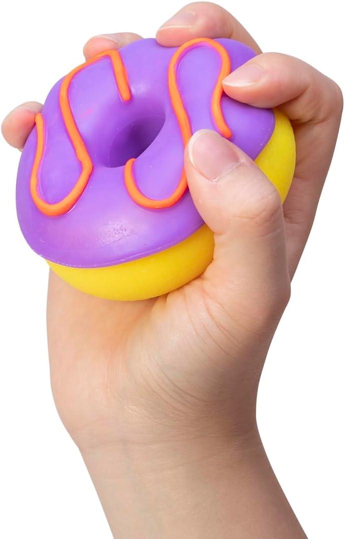image:imageSchylling NeeDoh Dohnuts  Sensory Fidget Toy  Assorted Colors  Ages 3 to Adult Pack of 1