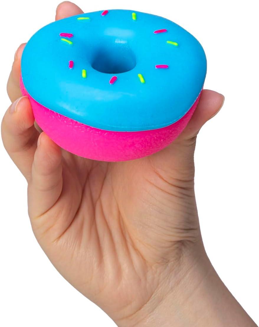 image:imageSchylling NeeDoh Dohnuts  Sensory Fidget Toy  Assorted Colors  Ages 3 to Adult Pack of 1