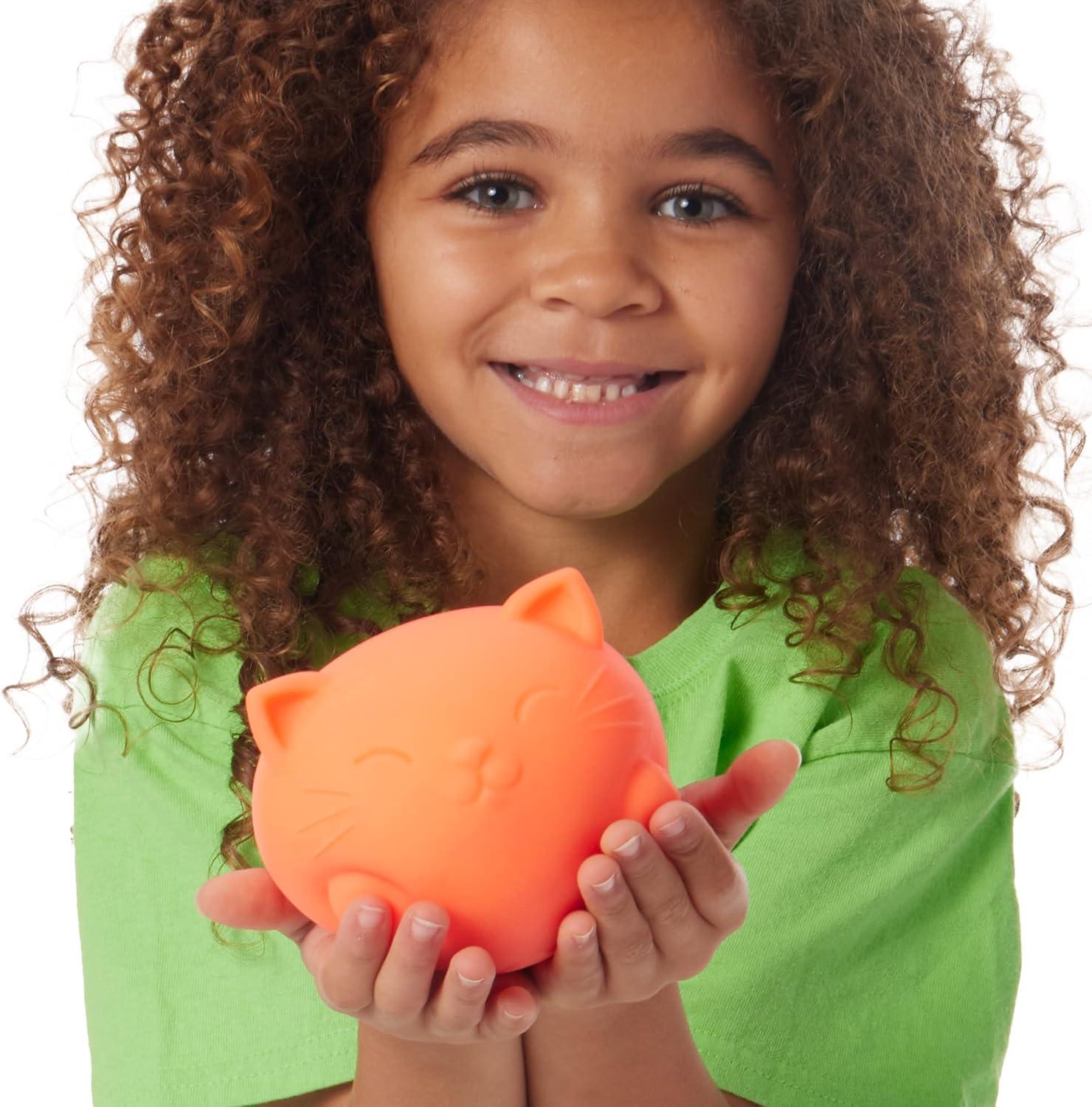 image:imageSchylling NeeDoh Super Cool Cat  Sensory Fidget Toy  Assorted Colors  Ages 3 to Adult Pack of 1