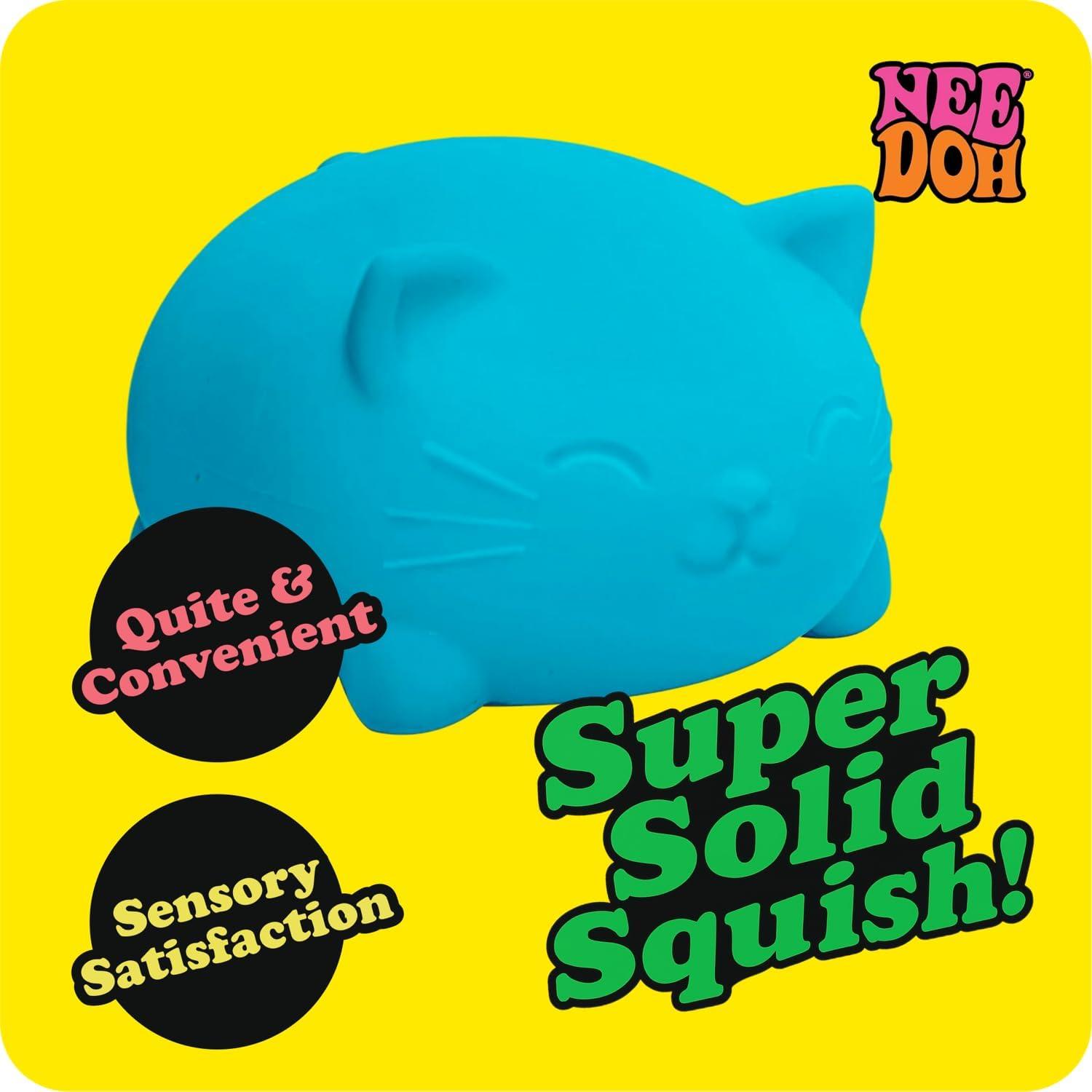 image:imageSchylling NeeDoh Super Cool Cat  Sensory Fidget Toy  Assorted Colors  Ages 3 to Adult Pack of 1