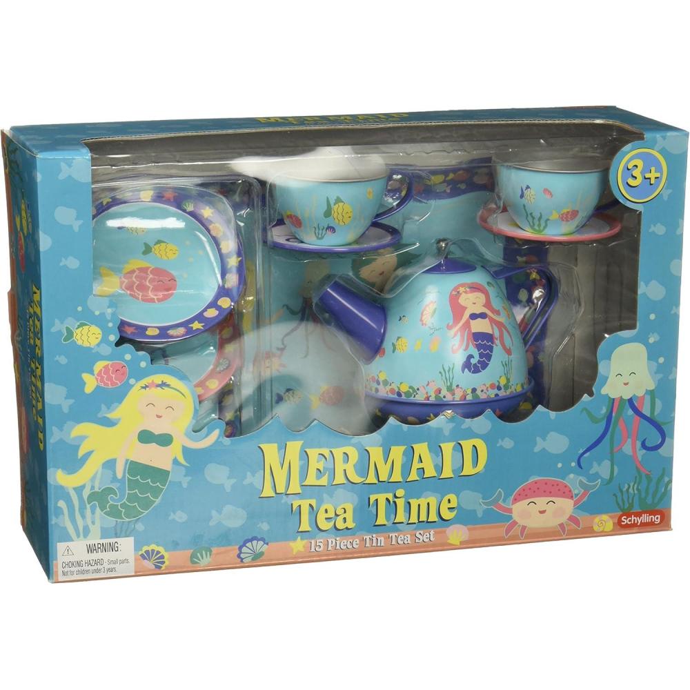 image:imageSchylling Mermaid Tin Tea Set