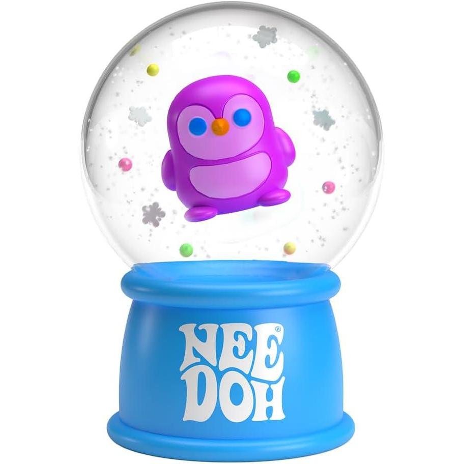 image:imageSchylling NeeDoh Squishmas Squish N Snow Globes  Christmas Squeeze Toy  Assorted Colors  Ages 3 to Adult Pack of 1