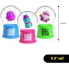 Schylling NeeDoh Squishmas Squish N’ Snow Globes – Christmas Squeeze Toy – Assorted Colors – Ages 3 to Adult (Pack of 1)