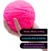 Schylling Super NeeDoh Fuzzball Stress Ball Fidget Toy – Huge 4.5″ in Diameter – Jumbo Squishy Squeezy Fun – Colors Assorted – Ages 3+