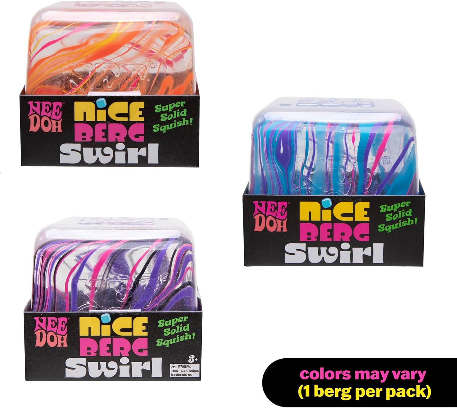 image:imageSchylling NeeDoh Swirl Nice Berg Jumbo Squishy Squeezy Fun Colors May Vary