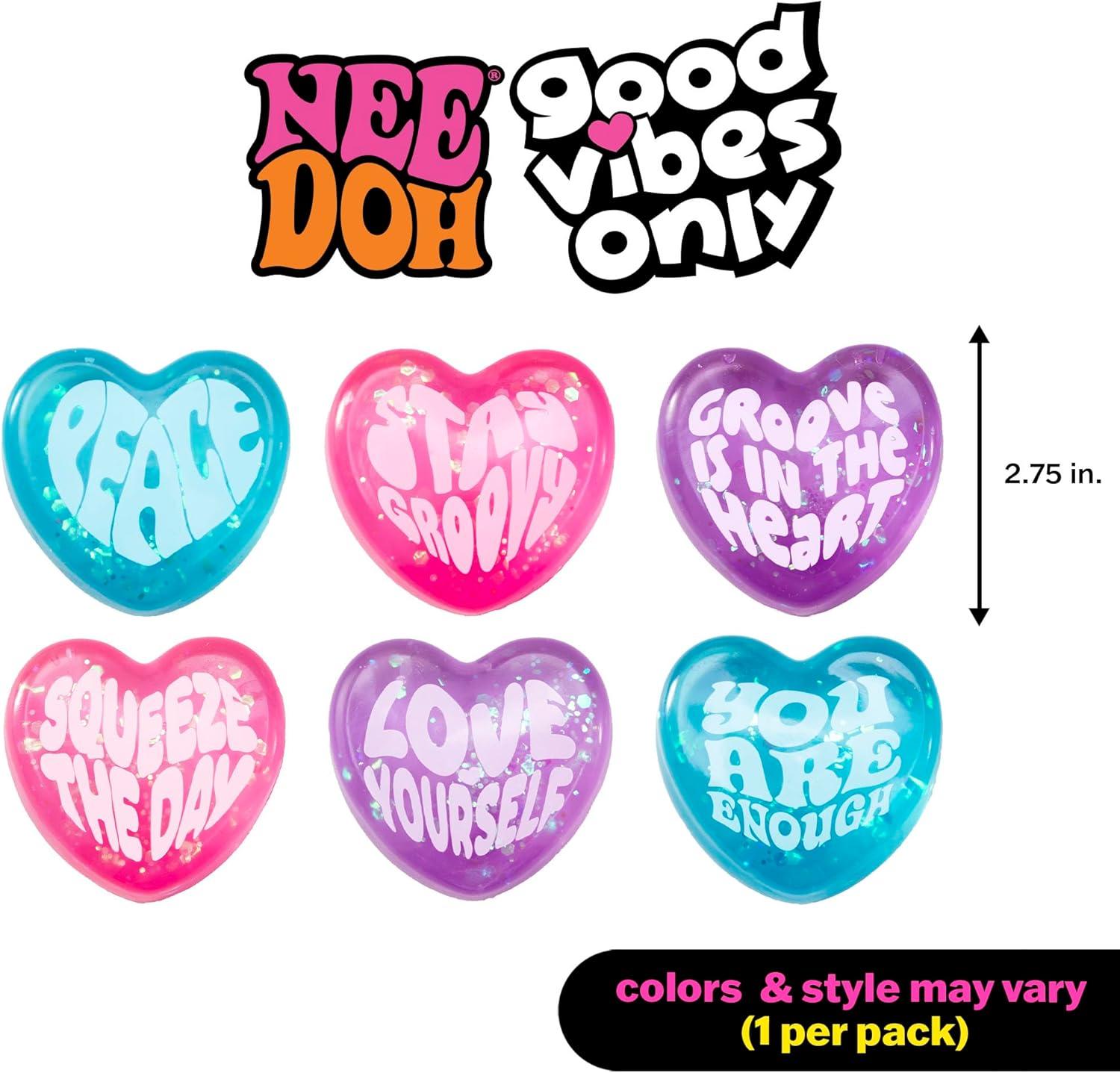 image:imageSchylling Needoh Good Vibes Only Sensory Squeeze Toy Colors May Vary