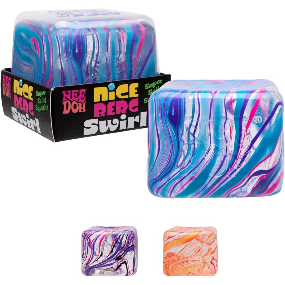 image:imageSchylling NeeDoh Swirl Nice Berg Jumbo Squishy Squeezy Fun Colors May Vary