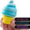 Schylling Needoh Nice Cream Cone – Sensory Squeeze Toy – Colors May Vary