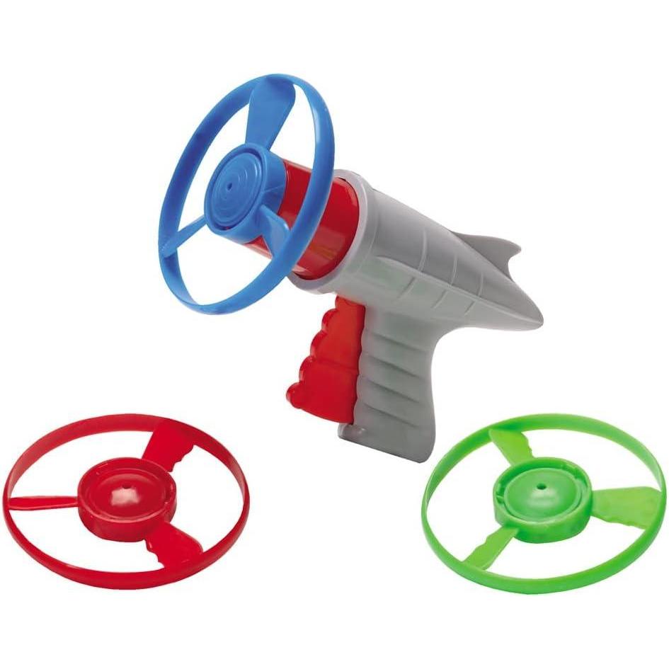 image:imageSchylling Lunar Launcher Retro Launching Toy Shoots Colorful Disks Horizontally and Vertically Includes Launcher and Three Disks Ages 6 and Up