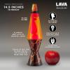 The Original Lava® Lamp – 14.5″ Volcanic Crags – Classic Liquid Motion Lamp – Red Wax and Orange Liquid – #2078 (Amazon Exclusive)(14.5 inches)