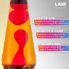 The Original Lava® Lamp – 14.5″ Volcanic Crags – Classic Liquid Motion Lamp – Red Wax and Orange Liquid – #2078 (Amazon Exclusive)(14.5 inches)
