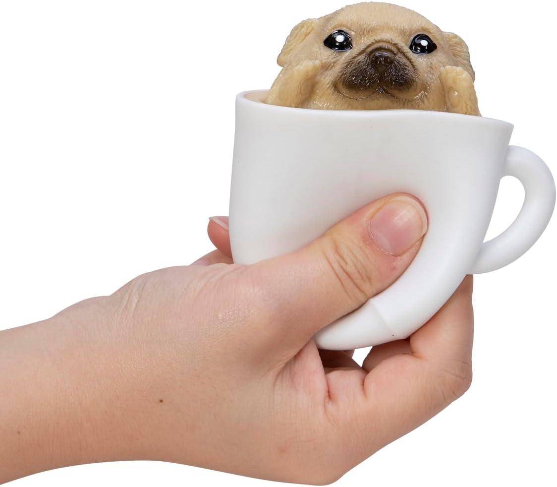 image:imageSchylling Pup in a Cup Squeeze to Reveal Adorable CaffeineThemed Companions Style May Vary Pack of 1