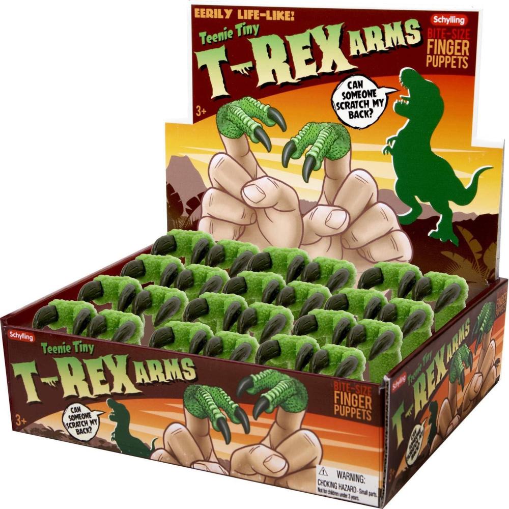 image:imageSchylling Teenie Tiny TRex Arms Finger Puppet