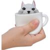Schylling Pup in a Cup – Squeeze to Reveal Adorable Caffeine-Themed Companions – Style May Vary (Pack of 1)